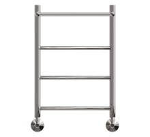 Полотенцесушитель водяной Point Афина PN04146P П3 400x600 с полкой, хром