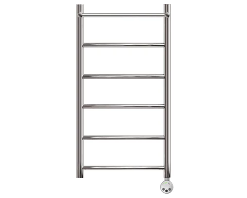 Полотенцесушитель электрический Point Афина PN04148PE П5 400x800 с полкой левый/правый, хром