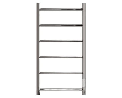 Полотенцесушитель электрический Point Афина PN04848 П6 400x800 диммер справа, хром