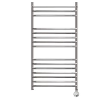 Полотенцесушитель электрический Point Альфа PN05150SPE П14 500x1000 с полкой левый/правый, хром