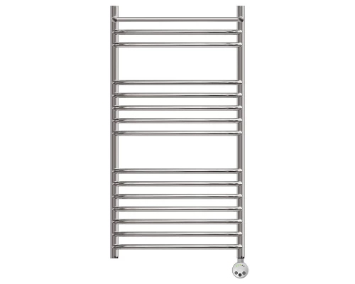 Полотенцесушитель электрический Point Альфа PN05150SPE П14 500x1000 с полкой левый/правый, хром