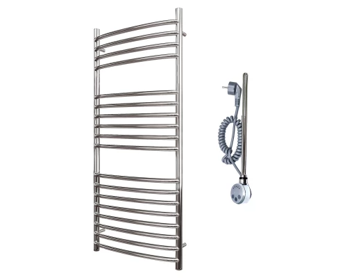 Полотенцесушитель электрический Point Альфа PN05152SE П18 500x1200 левый/правый, хром