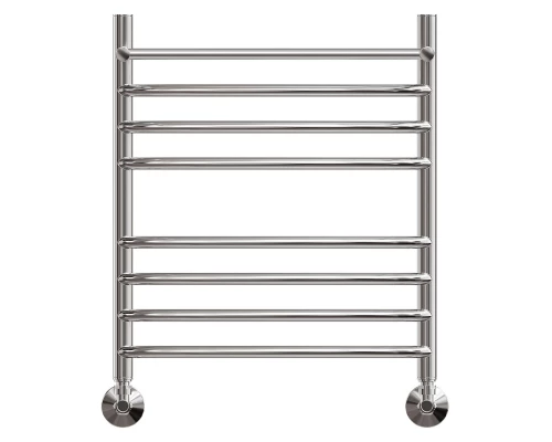 Полотенцесушитель водяной Point Альфа PN05156SP П7 500x600 с полкой, хром