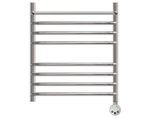 Полотенцесушитель электрический Point Альфа PN05156SPE П7 500x600 с полкой левый/правый, хром