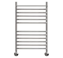 Полотенцесушитель водяной Point Альфа PN05158SP П11 500x800 с полкой, хром