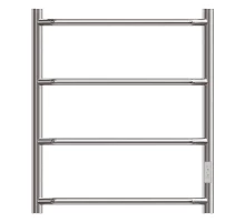 Полотенцесушитель электрический Point Виктория PN06846 П4 400x600 диммер справа, хром