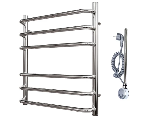 Полотенцесушитель электрический Point Нептун PN09156E П6 500x600 левый/правый, хром