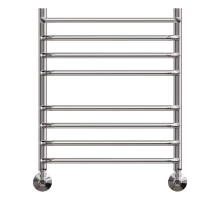 Полотенцесушитель водяной Point Нептун PN09156SP П7 500x600 с полкой, хром