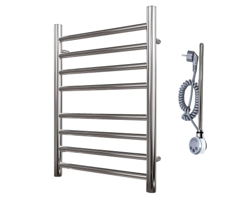 Полотенцесушитель электрический Point Аврора PN10146SE П8 400x600 левый/правый, хром