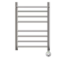 Полотенцесушитель электрический Point Аврора PN10146SPE П7 400x600 с полкой левый/правый, хром