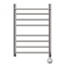 Полотенцесушитель электрический Point Аврора PN10146SPE П7 400x600 с полкой левый/правый, хром