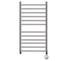 Полотенцесушитель электрический Point Аврора PN10148SE П12 400x800 левый/правый, хром