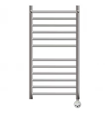 Полотенцесушитель электрический Point Аврора PN10148SPE П11 400x800 с полкой левый/правый, хром