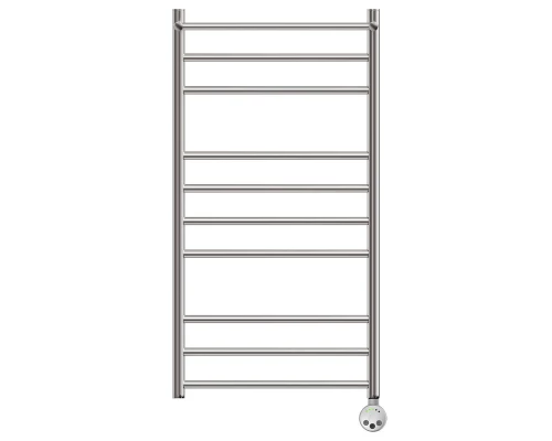 Полотенцесушитель электрический Point Аврора PN10150PE П9 500x1000 с полкой левый/правый, хром