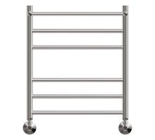 Полотенцесушитель водяной Point Аврора PN10156P П5 500x600 с полкой, хром