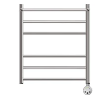 Полотенцесушитель электрический Point Аврора PN10156PE П5 500x600 с полкой левый/правый, хром