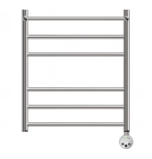 Полотенцесушитель электрический Point Аврора PN10156PE П5 500x600 с полкой левый/правый, хром