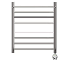 Полотенцесушитель электрический Point Аврора PN10156SPE П7 500x600 с полкой левый/правый, хром