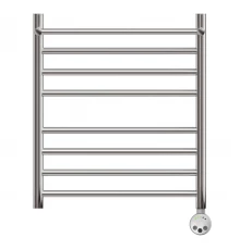 Полотенцесушитель электрический Point Аврора PN10156SPE П7 500x600 с полкой левый/правый, хром