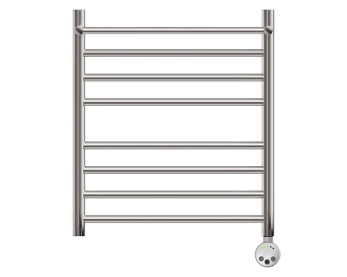 Полотенцесушитель электрический Point Аврора PN10156SPE П7 500x600 с полкой левый/правый, хром