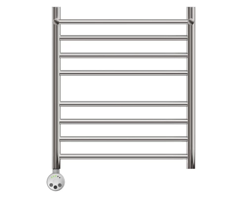 Полотенцесушитель электрический Point Аврора PN10156SPE П7 500x600 с полкой левый/правый, хром