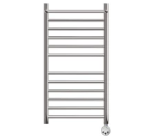 Полотенцесушитель электрический Point Аврора PN10158SPE П11 500x800 с полкой левый/правый, хром