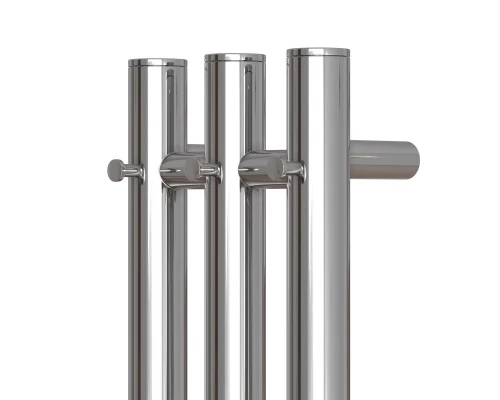 Полотенцесушитель электрический Point Деметра PN12822 П3 120x1200 диммер справа, хром