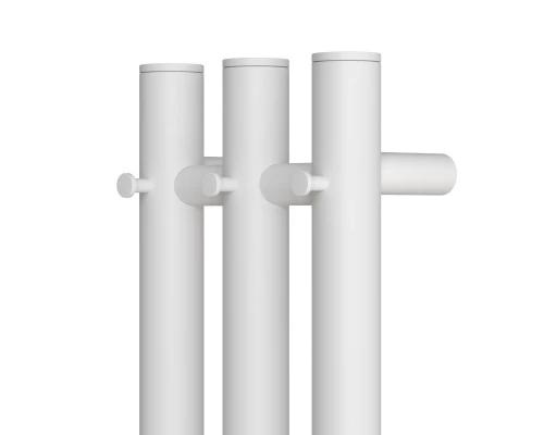 Полотенцесушитель электрический Point Деметра PN12822W П3 120x1200 диммер справа, белый