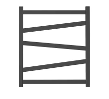 Полотенцесушитель водяной Point Феникс PN15156B П5 500x600, черный