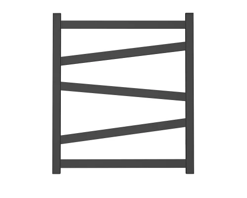 Полотенцесушитель водяной Point Феникс PN15156B П5 500x600, черный