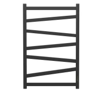 Полотенцесушитель электрический Point Феникс PN15858B П7 500x800, диммер справа, черный