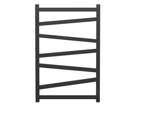 Полотенцесушитель электрический Point Феникс PN15858B П7 500x800, диммер справа, черный