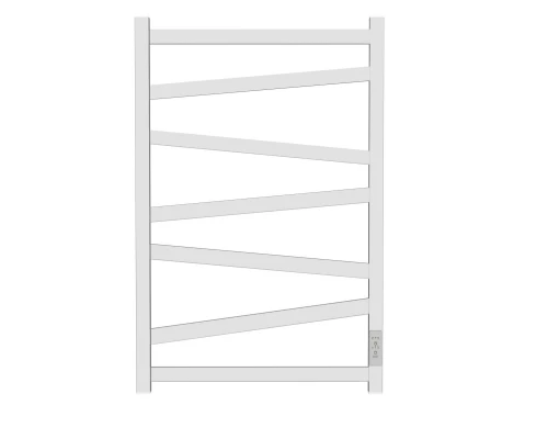 Полотенцесушитель электрический Point Феникс PN15858W П7 500x800, диммер справа, белый