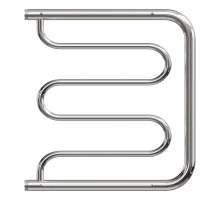 Полотенцесушитель водяной Point PN25554P 500x400 Фокстрот с полкой, хром