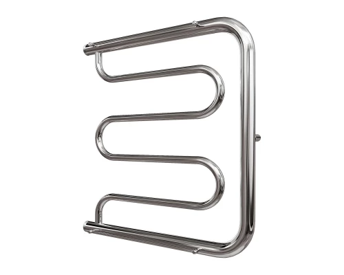 Полотенцесушитель водяной Point PN25554P 500x400 Фокстрот с полкой, хром