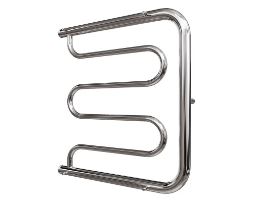 Полотенцесушитель водяной Point PN25556P 500x600 Фокстрот с полкой, хром