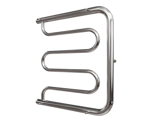 Полотенцесушитель водяной Point PN25557P 500x700 Фокстрот с полкой, хром