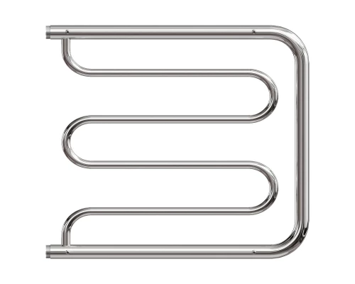 Полотенцесушитель водяной Point PN25665P 600x500 Фокстрот с полкой, хром