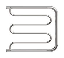 Полотенцесушитель водяной Point PN25666P 600x600 Фокстрот с полкой, хром