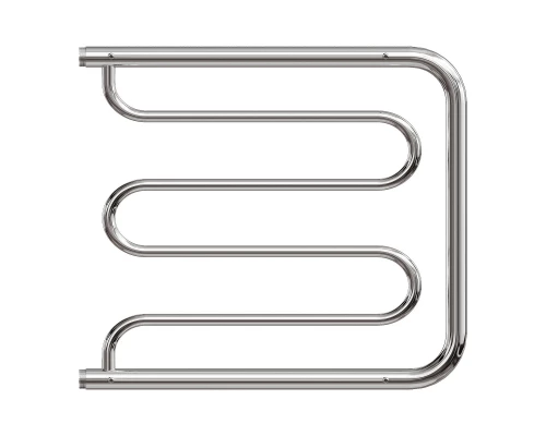 Полотенцесушитель водяной Point PN25666P 600x600 Фокстрот с полкой, хром