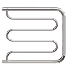 Полотенцесушитель водяной Point PN25667P 600x700 Фокстрот с полкой, хром