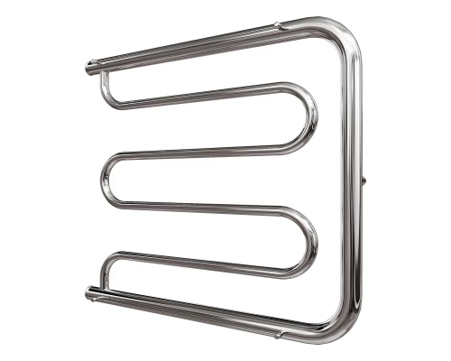 Полотенцесушитель водяной Point PN25667P 600x700 Фокстрот с полкой, хром