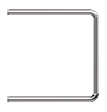 Полотенцесушитель водяной Point PN35556 500x600 П-образный (1"), хром