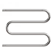 Полотенцесушитель водяной Point PN38666P 600x600 М-образный (1") с полкой, хром