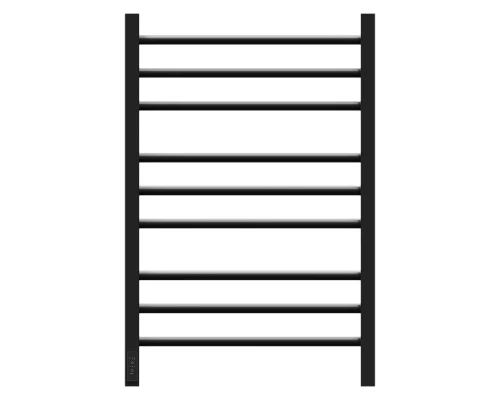 Полотенцесушитель электрический Point Веста PN70758B П9 500x800, диммер слева, черный