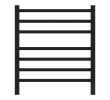 Полотенцесушитель электрический Point Вега PN71856B П7 500x600, диммер справа, черный