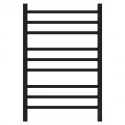 Полотенцесушитель электрический Point Вега PN71858B П9 500x800, диммер справа, черный