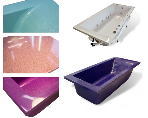 Ванна из литьевого мрамора ES.M Modena 170 х80 см  ES8817008 white