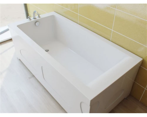 Ванна из литьевого мрамора ES.M Modena 170 х80 см  ES8817008M white matt