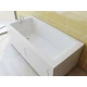 Ванна из литьевого мрамора ES.M Modena 170 х80 см  ES8817008M white matt